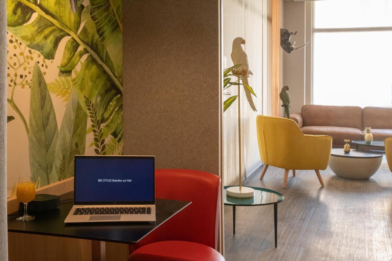 Ibis Styles Beaulieu Sur Mer Bagian luar foto